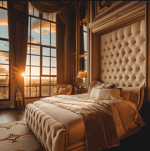 Tall Headboard Bed