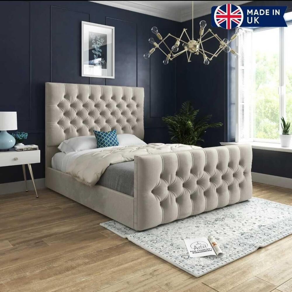 Florence Soft-Curve Upholstered Bed Secondary image