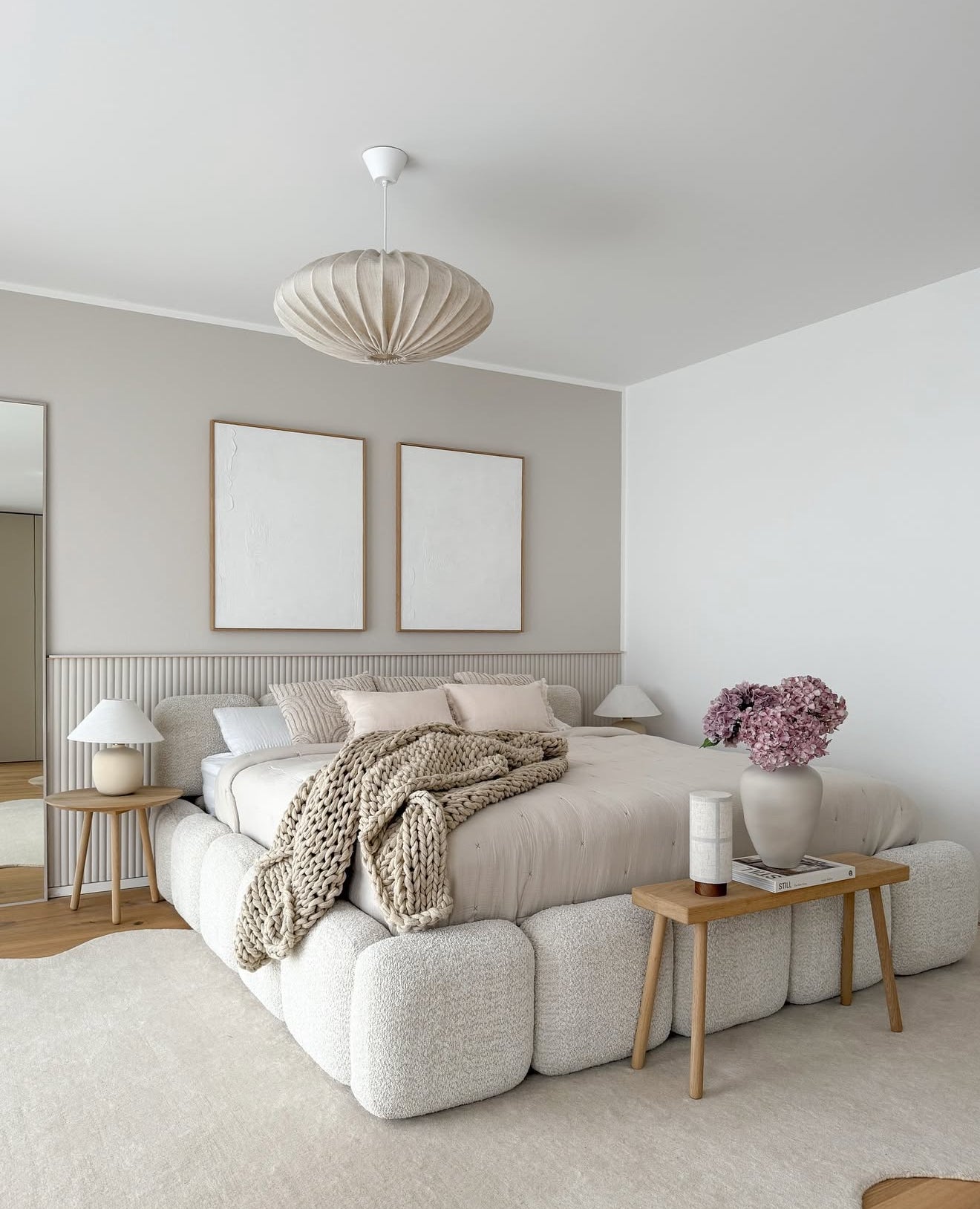 Cloud Boucle Bed