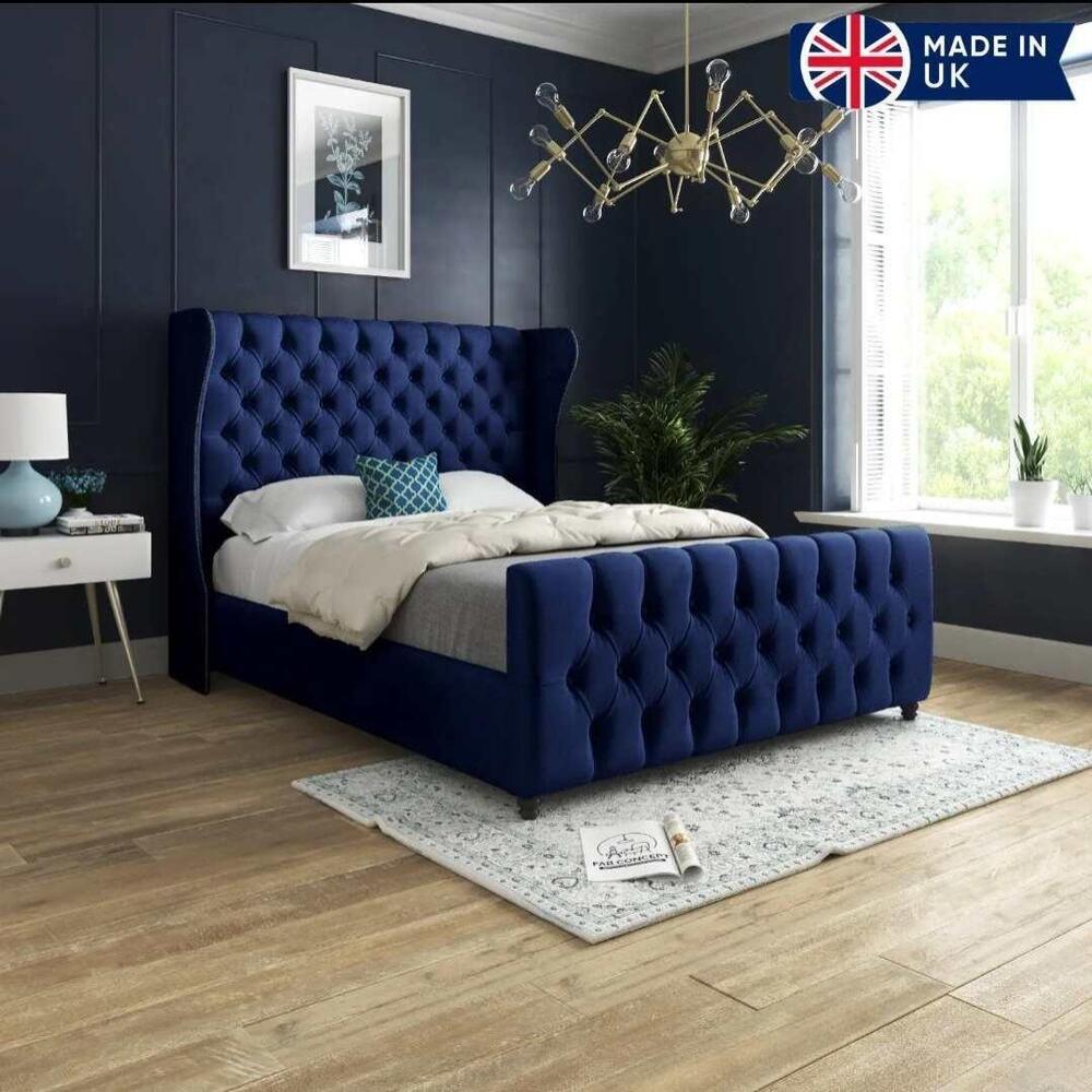 Knightsbridge Wingback Bed - Comfy Sleeps Home