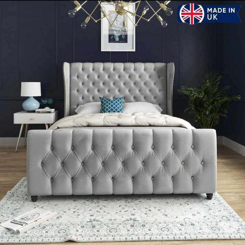 Knightsbridge Wingback Bed - Comfy Sleeps Home