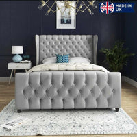 Knightsbridge Wingback Bed - Comfy Sleeps Home