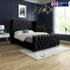 Knightsbridge Wingback Bed - Comfy Sleeps Home
