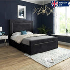 Milano Studded Bed - Comfy Sleeps Home