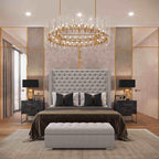 Nina Wingback Bed - Comfy Sleeps Home