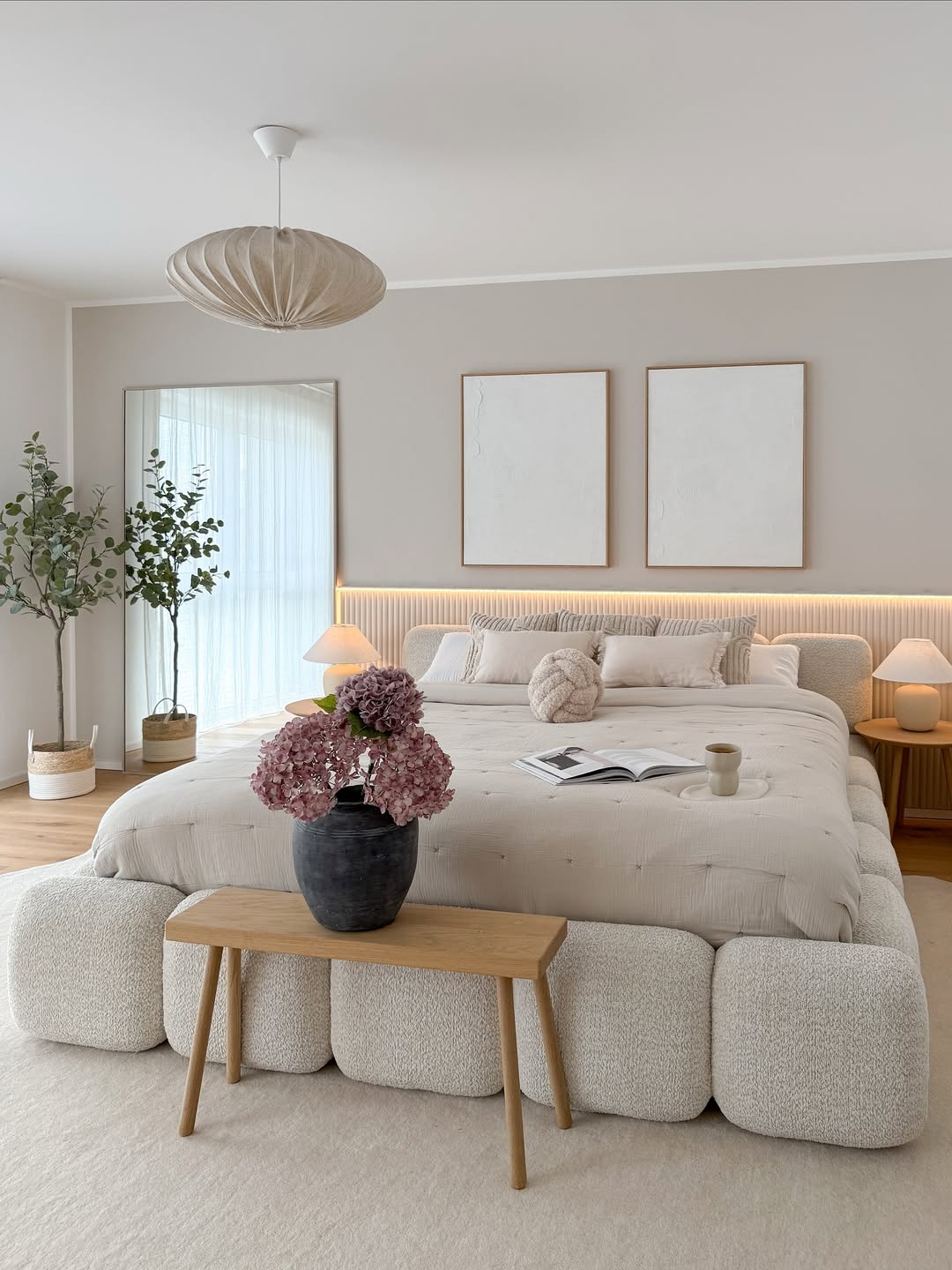 Cloud Boucle Bed